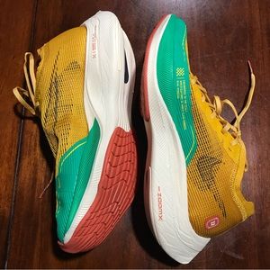 Nike ZoomX Vaporfly NEXT% 2 Mens Size 5 Dark Sulfur Stadium Green